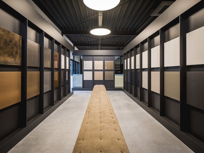 Bedrijfsvloer Jansen interieurspuiterij / Architect; François Hannes